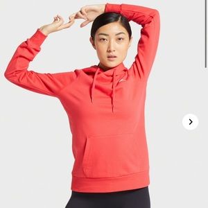 Gymshark Red Training Hoodie - M